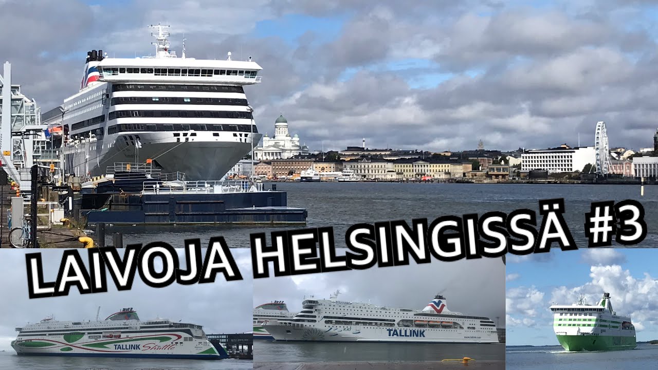 ROMANTIKA saapuu Eteläsatamaan +muuta liikennettä | LAIVOJA HELSINGISSÄ #3