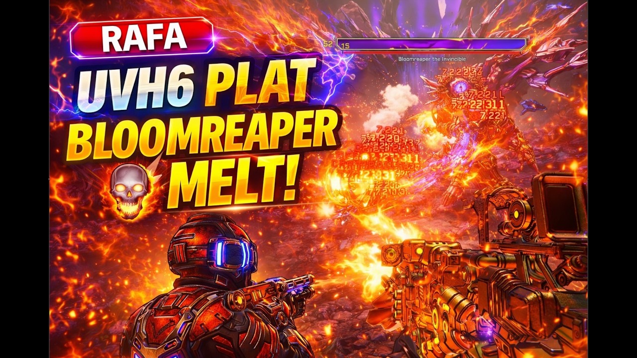 RAFA UVH6 PLATINUM – BLOOMREAPER MELT BUILD (UPDATED)