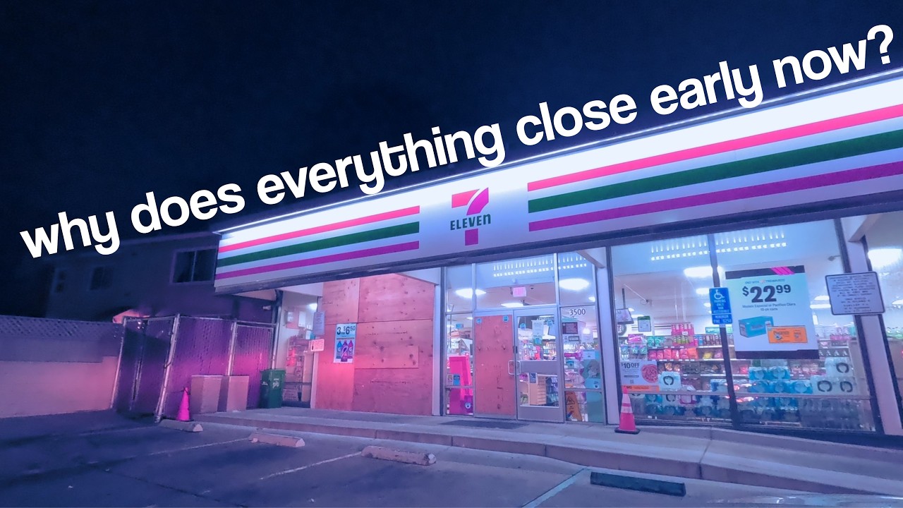 the death of 24 hour america &mdash; why nothing stays open late