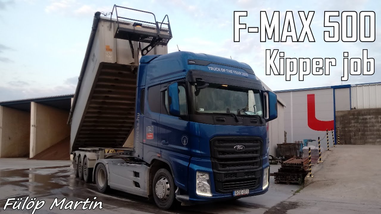 Kipper job with Truck Of The Year | Ford F-MAX 500