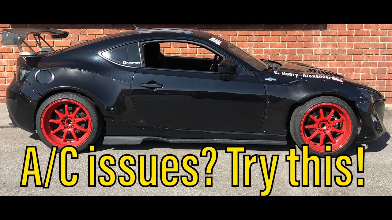 Early model Scion FRS Subaru BRZ  HVAC Repair