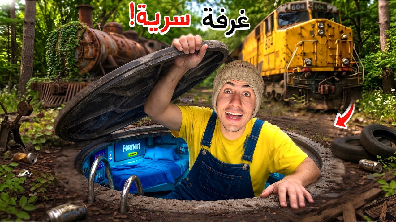 حماصه صنع غرفه سريه في مكان مهجور 🏚️😂 | محمد عماد