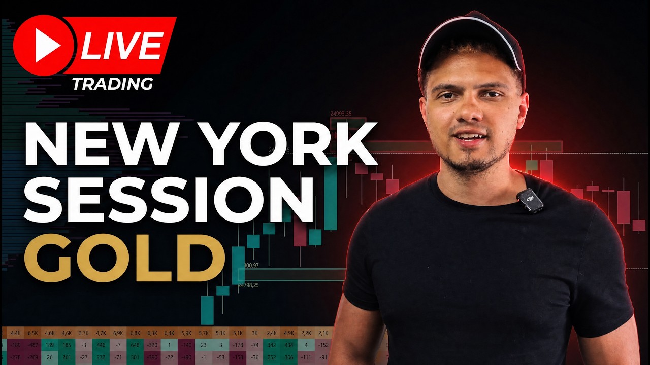 🔴 Live Day Trading | Gold | Order Flow & Price Action | July 22, 2026
