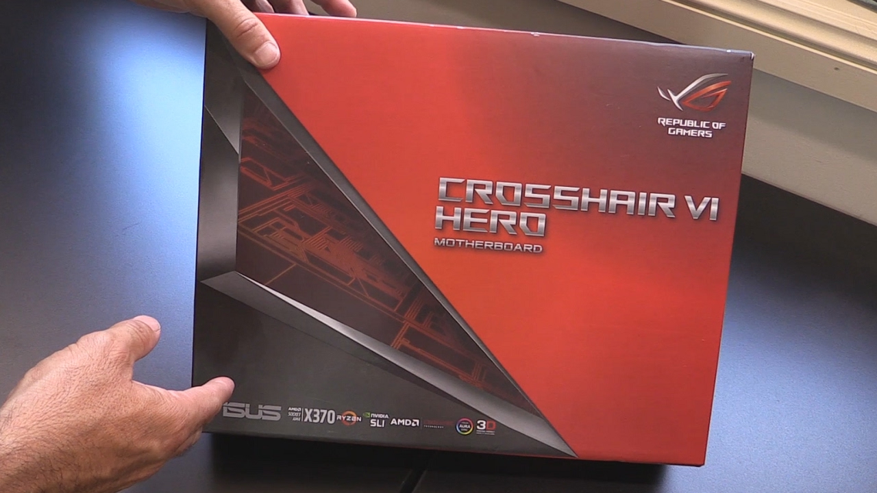 Crosshair VI Hero Unboxing and First Look
