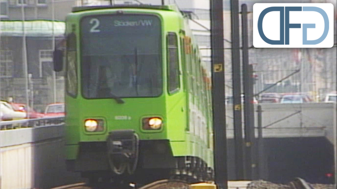 Stadtbahn Hannover in den 1980er Jahren | Industriefilm von 1987