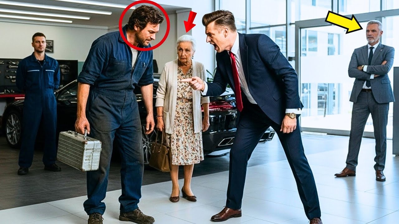 “¡DESPIDAN A ESE MECÁNICO AHORA MISMO!” — ORDENÓ EL JEFE..HASTA QUE EL MILLONARIO PIDIÓ HABLAR CON..