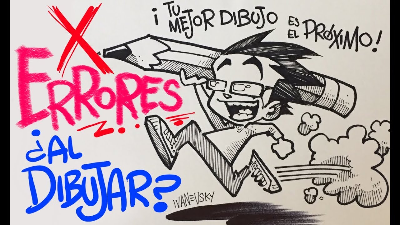 LOS ERRORES AL DIBUJAR 😆 !!!!!!!!!
