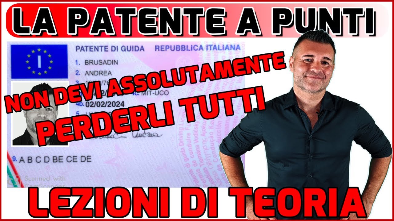 LA PATENTE A PUNTI - ECCO COME FUNZIONA E COME SI POSSONO RECUPERARE