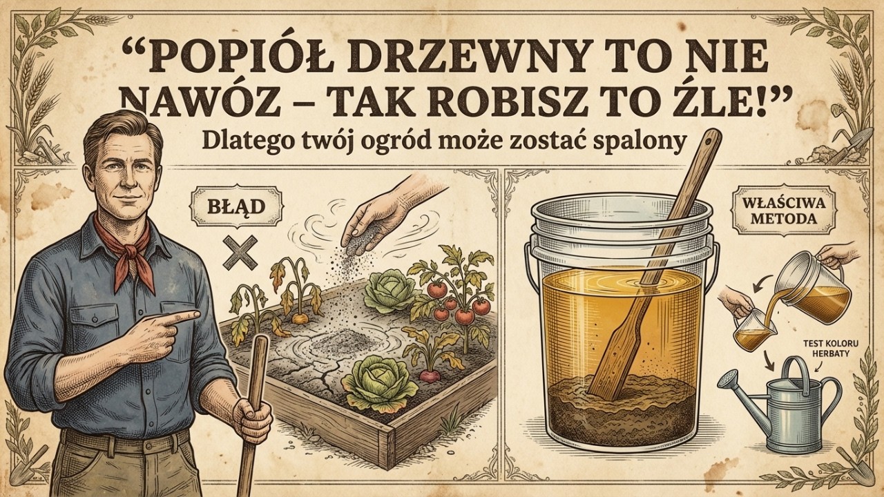 Ta sztuczka z fermentowanym popiołem drzewnym sprawia, że ​​rośliny rosną SZALENIE szybko