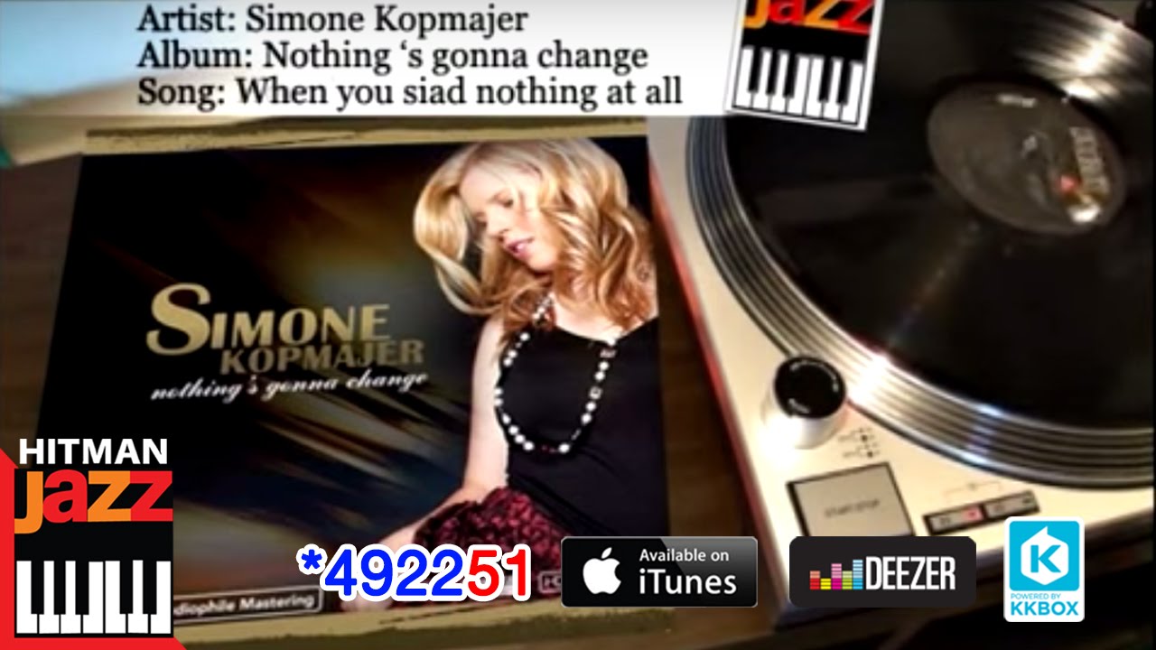 Simone Kopmajer - When you say nothing at all