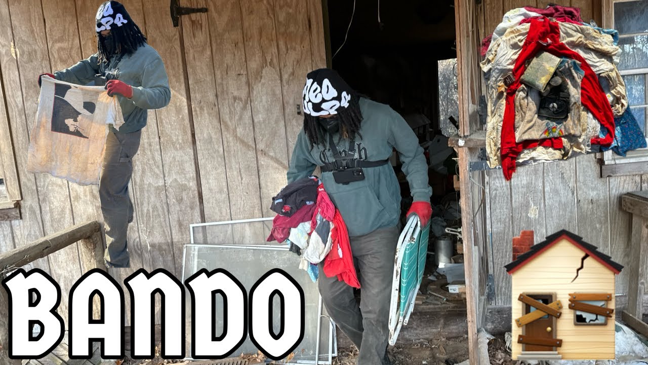 Searching For Vintage Clothes In An Abandoned Building