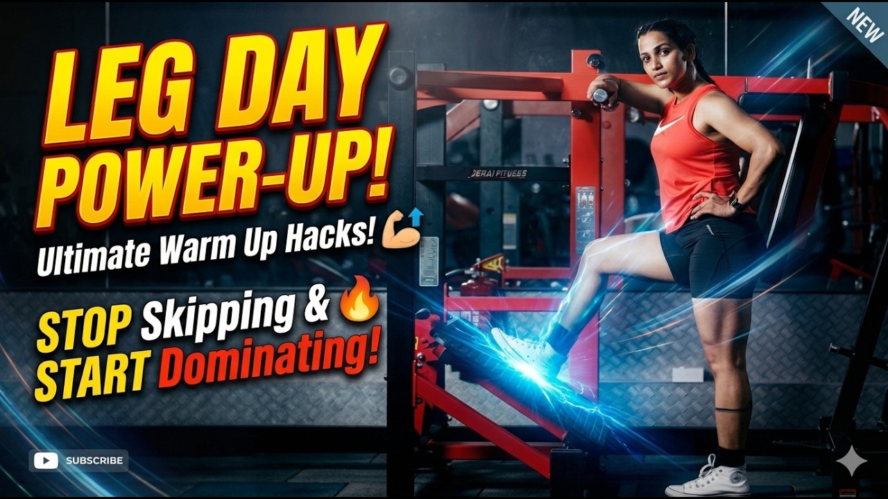 LEG DAY POWER-UP: Ultimate Warm-Up Routine⚡