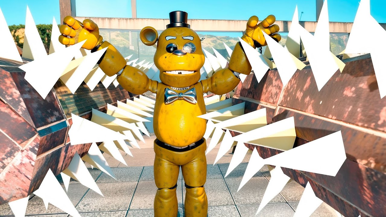 Какой аниматроник выживет на этой карте? FNAF COOP Garry's Mod