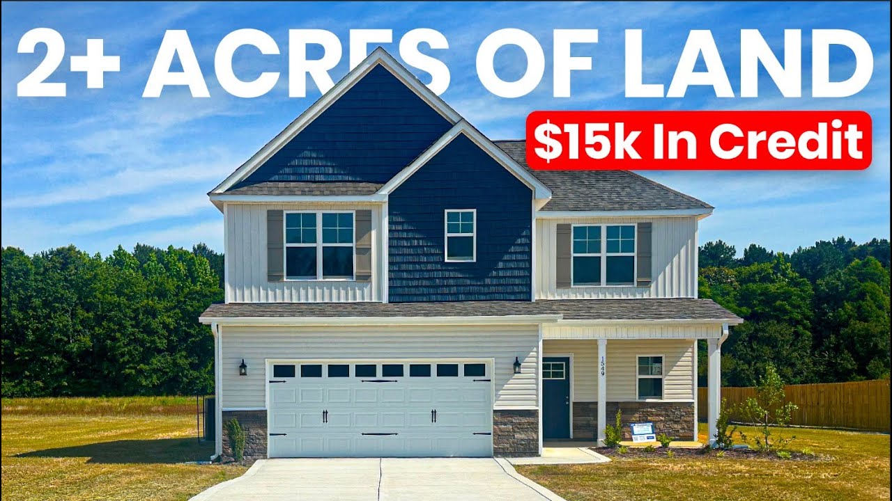 Affordable FAYETTEVILLE NC New Construction Home Tour | HUGE DISCOUNTS