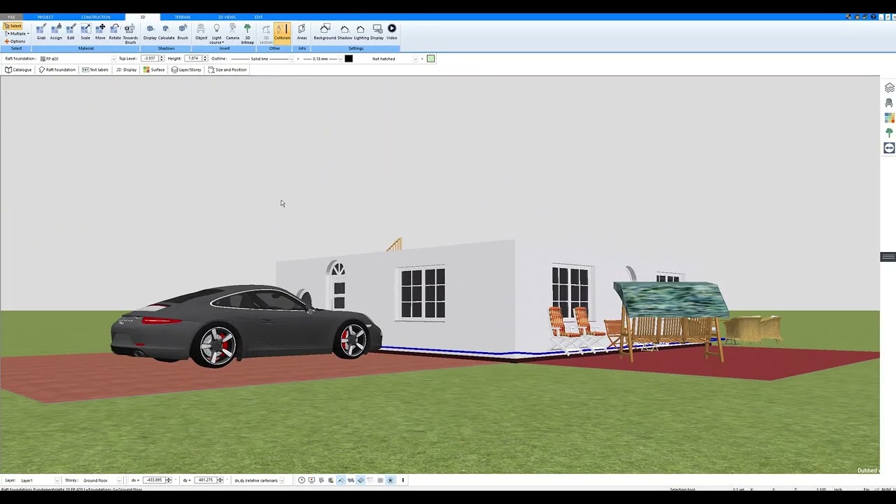 Drawing a Foundation with Plan7Architect