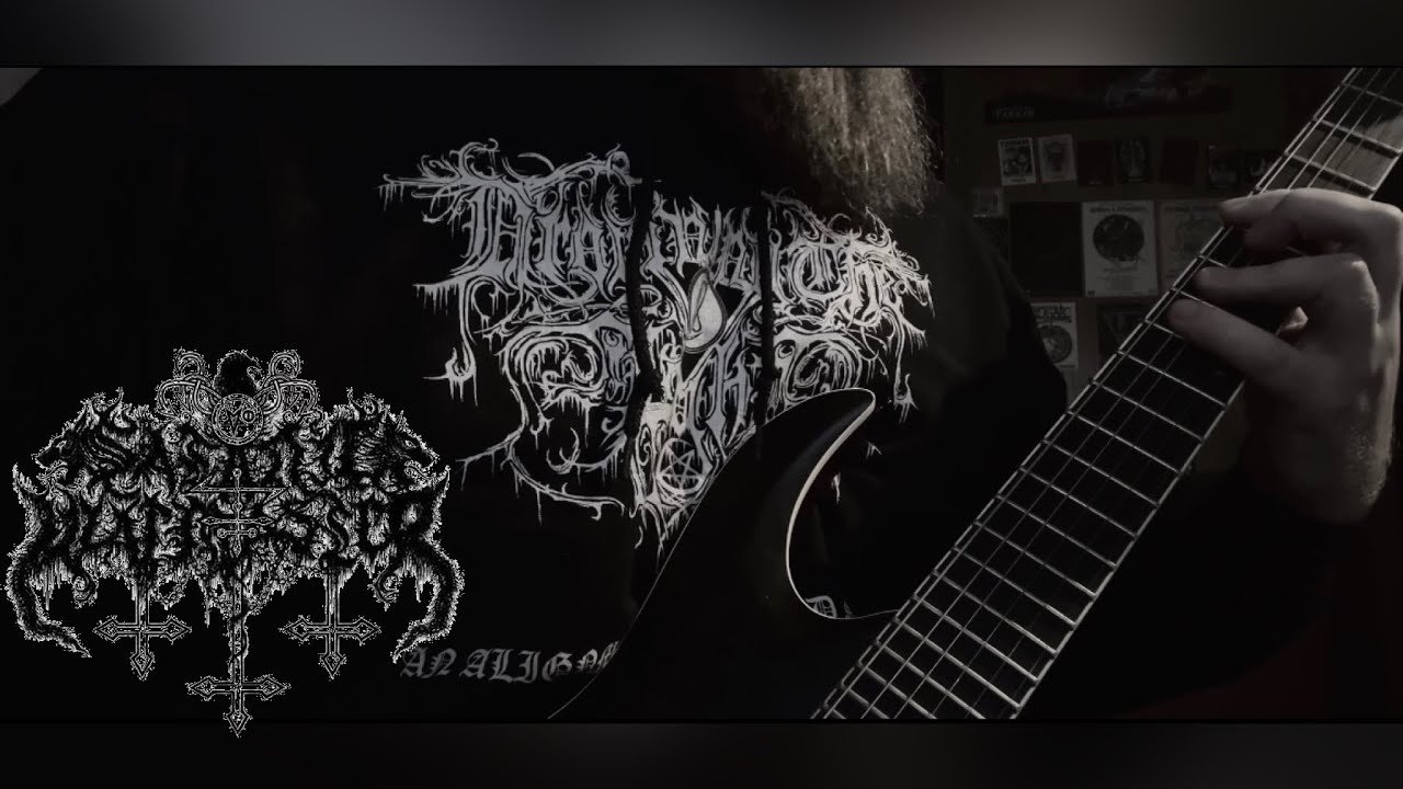 Satanic Warmaster - Wolves Of Blood And Iron (Guitar Cover)