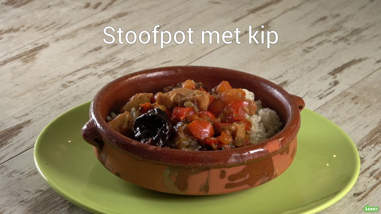 Recept: Stoofpot met kip, pruimen en