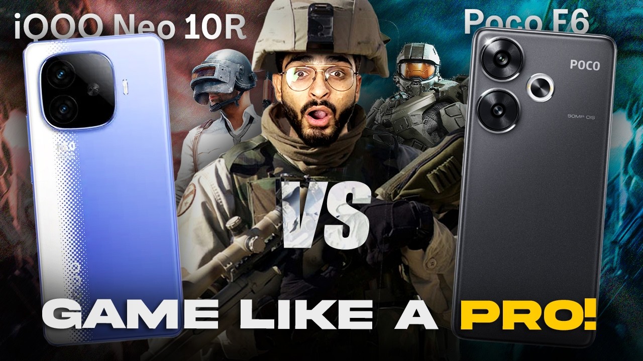 Gaming Phones EXPOSED iQOO Neo10R vs Poco F6 - Which One DOMINATES?