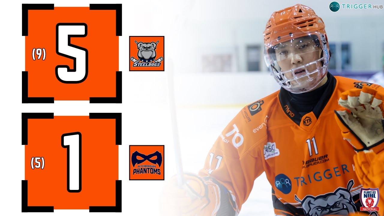 Sheffield Steeldogs vs Peterborough Phantoms | National Cup Semi-Final 2nd Leg