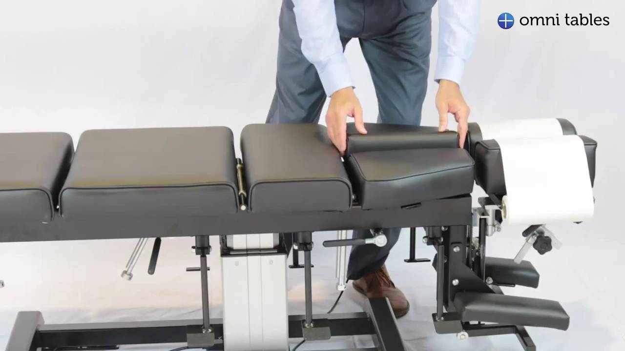 Omni Total Drop Chiropractic Table Operation