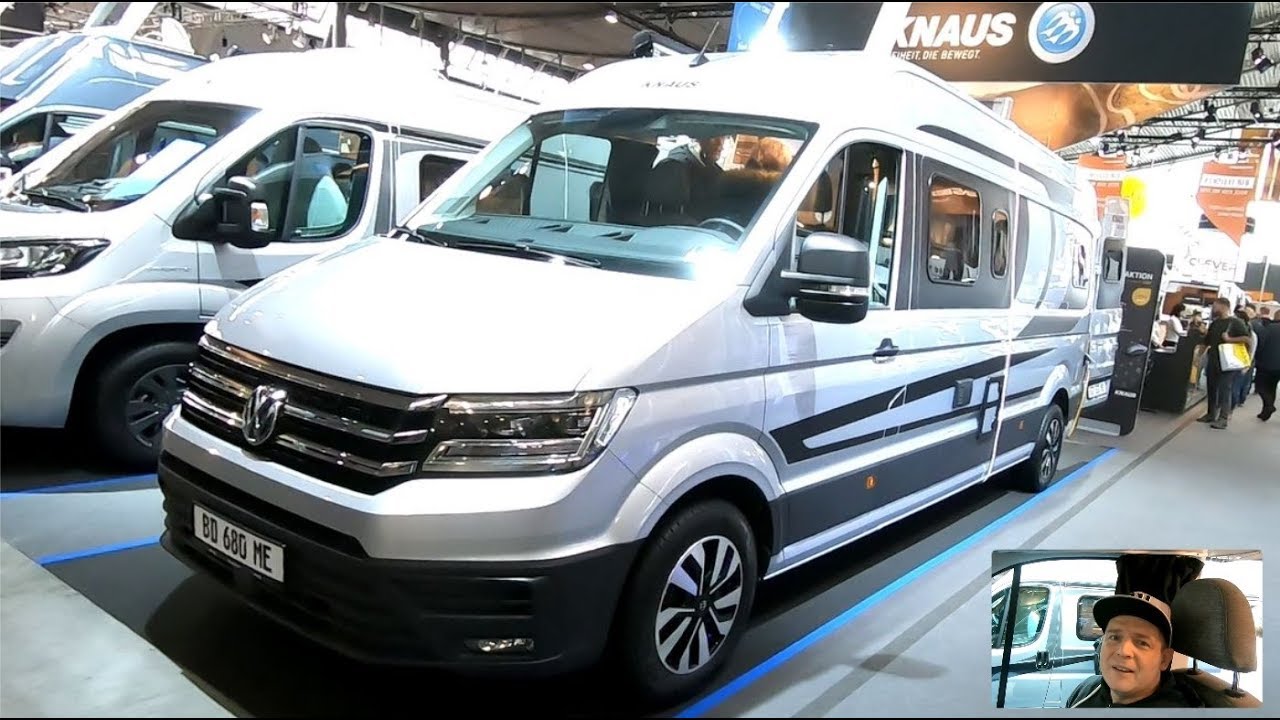 Knaus BD 680 ME Box Drive VW Crafter RV Camper Van Camping car walkaround and interior V2186