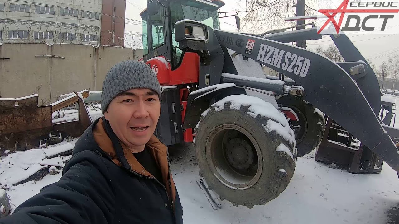 Ремонт  КПП  китайского фронтального погрузчика HZM S25D