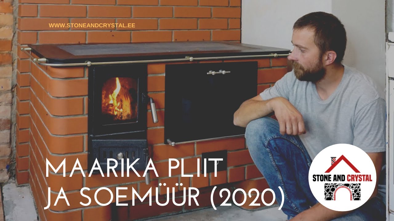 Pottsepatööd | Pliidid ja Soemüürid | Maarika Pliit, Soemüür ja Korsten | Stone and Crystal OÜ 2020