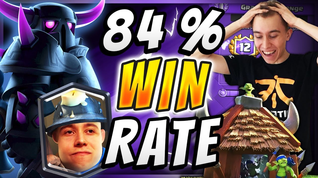 84% WIN RATE! Best Pekka Miner Control Deck — Clash Royale