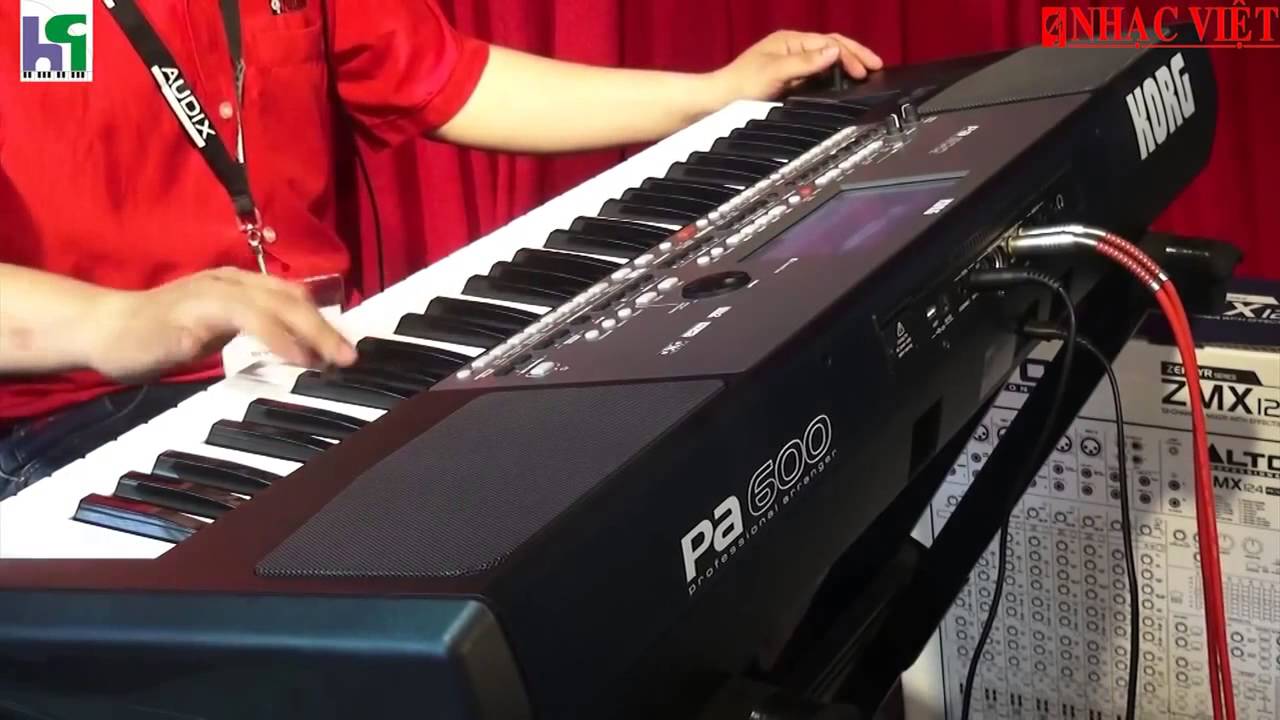 korg pa600 lead guitar