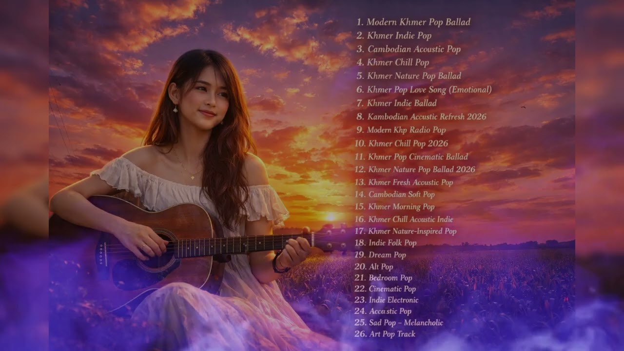 Khmer Instrumental Music Popular Cambodian Songs (No Vocal) | Relaxing & Emotional Playlist