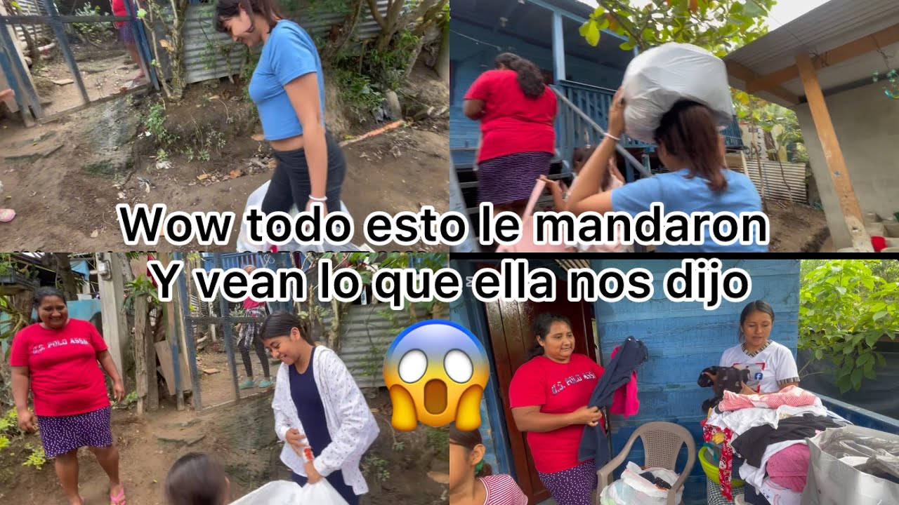 🔵Cada día la sorprenden más con todo lo que le envían 😱