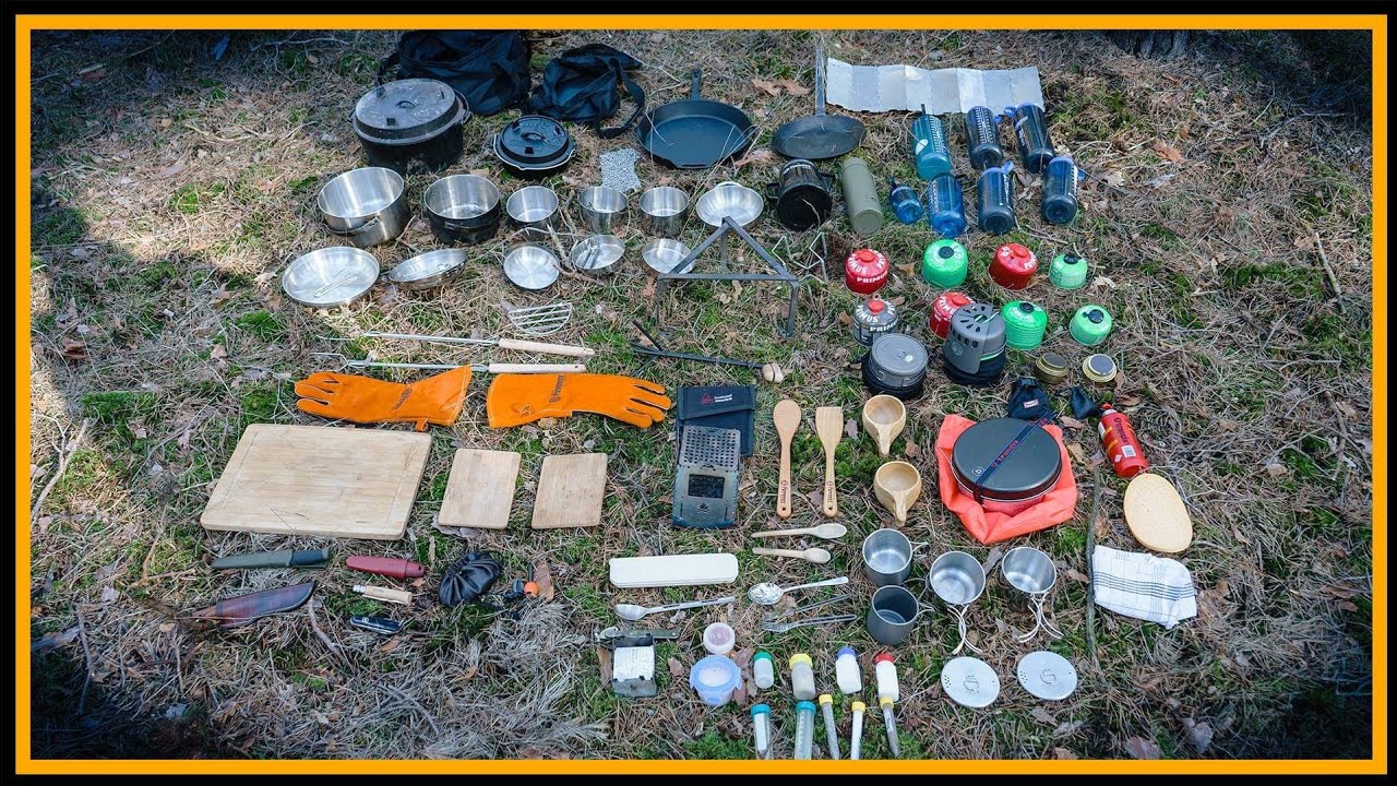 Kochausrüstung vorgestellt - Outdoor Kochen - Outdoor Bushcraft Survival Deutschland