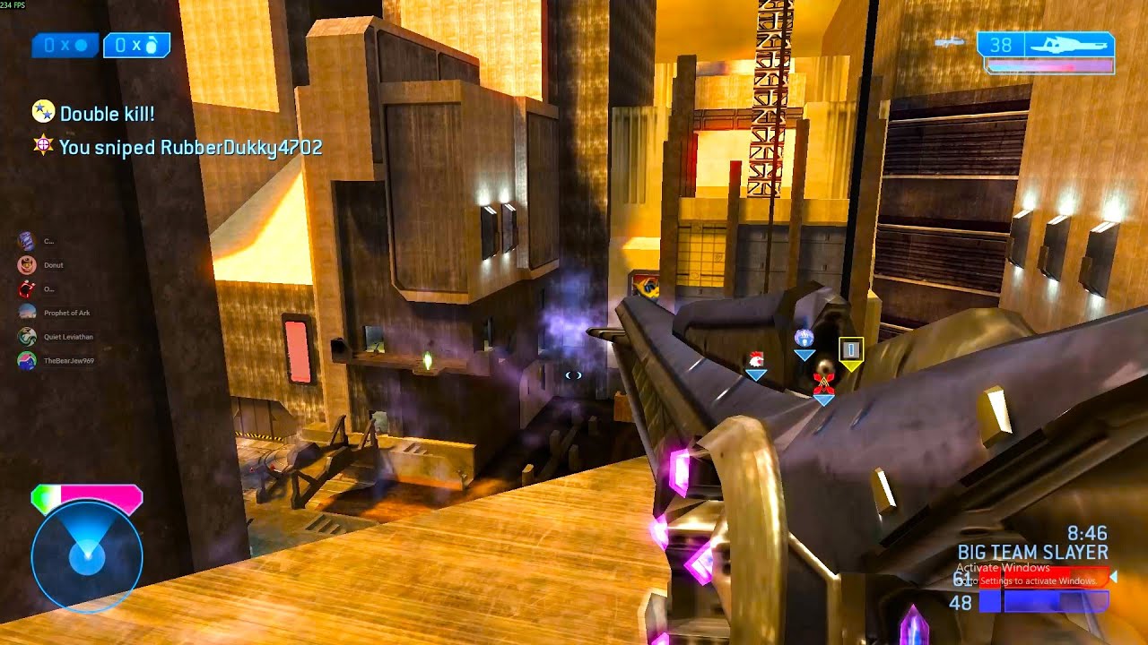 Halo 2 Clan Wars on Headlong like its 2005! (Team of 6 vs Team of 8) *Comms Included*