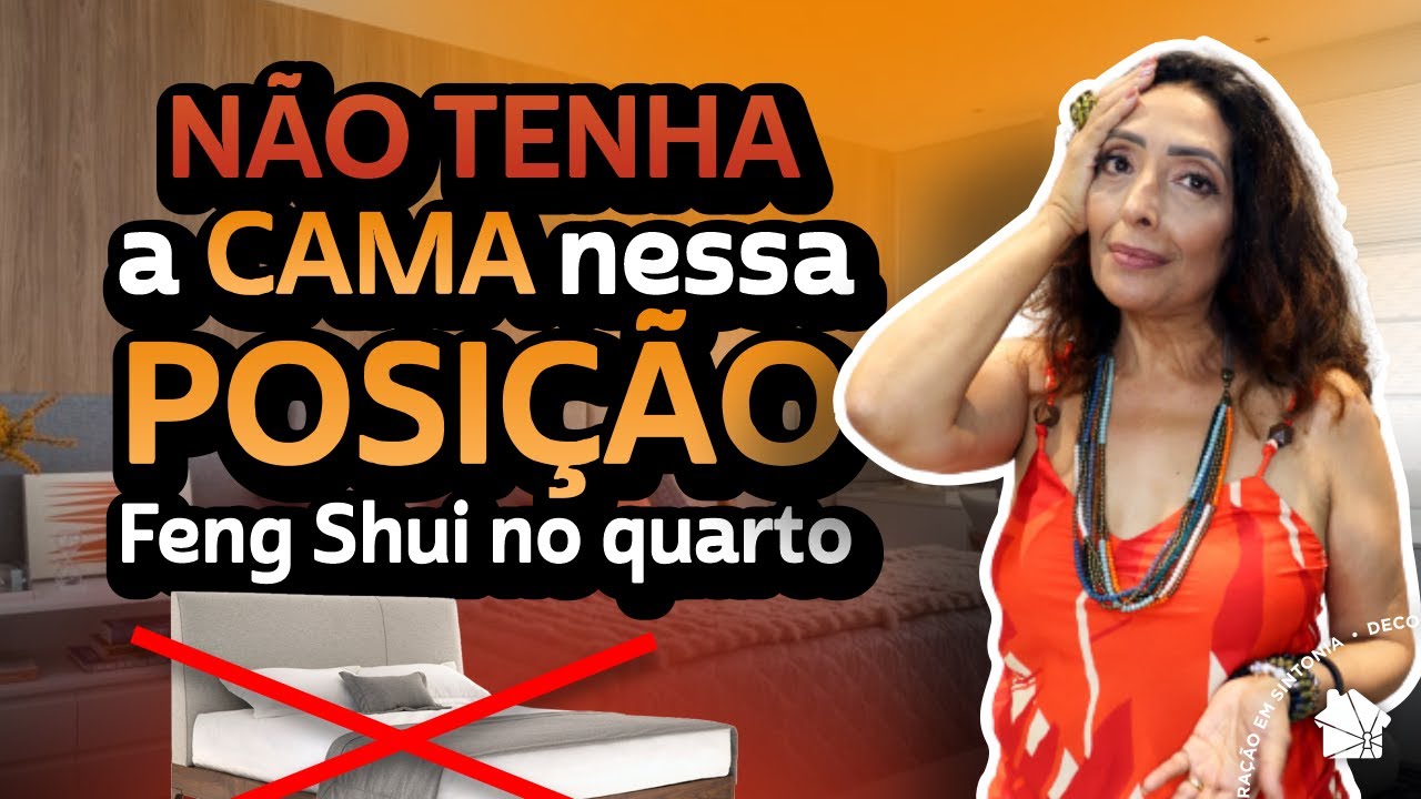 Feng Shui no quarto. Não tenha sua cama nessa posição