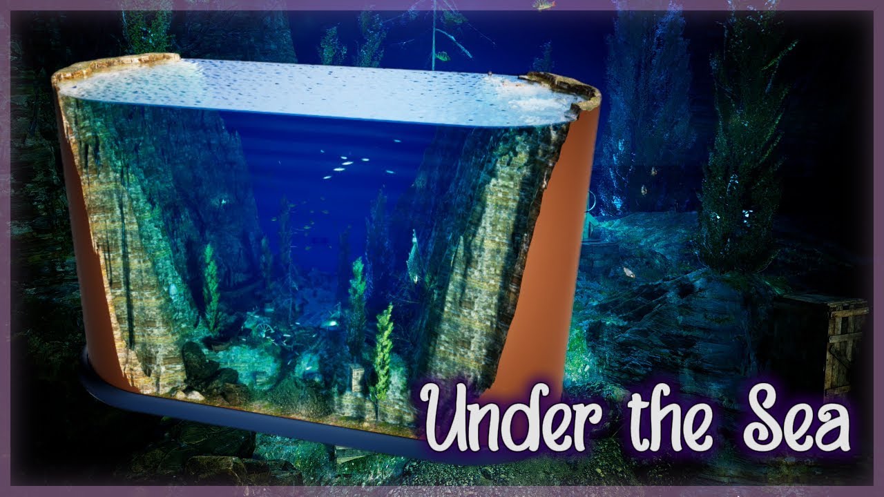 Under the sea | Cozy ASMR Build | Outside the Blocks