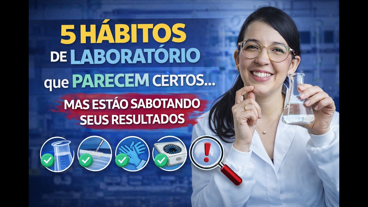 5 Hábitos de Laboratório que Parecem Certos… Mas Estão Sabotando Seus Resultados