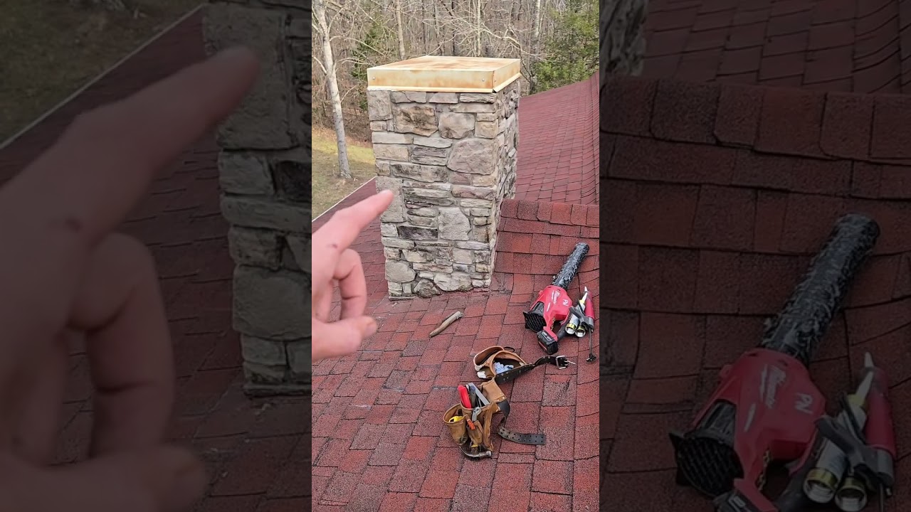 Fixing Leaking Field Stone Chimney. What NOT To Do.
