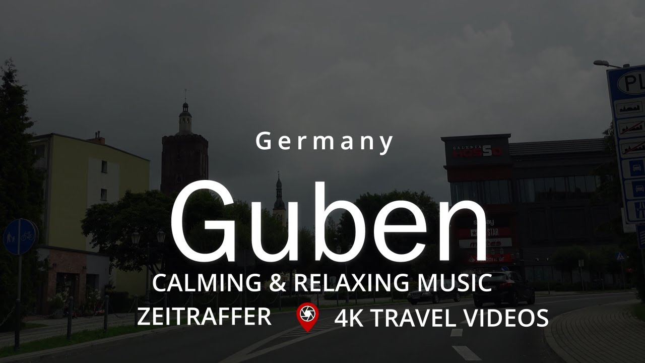 Guben Gubin Polska Citydrive gestern & heute Travel Video NOW & THEN 4k Miasto Gubin wczoraj i dziś