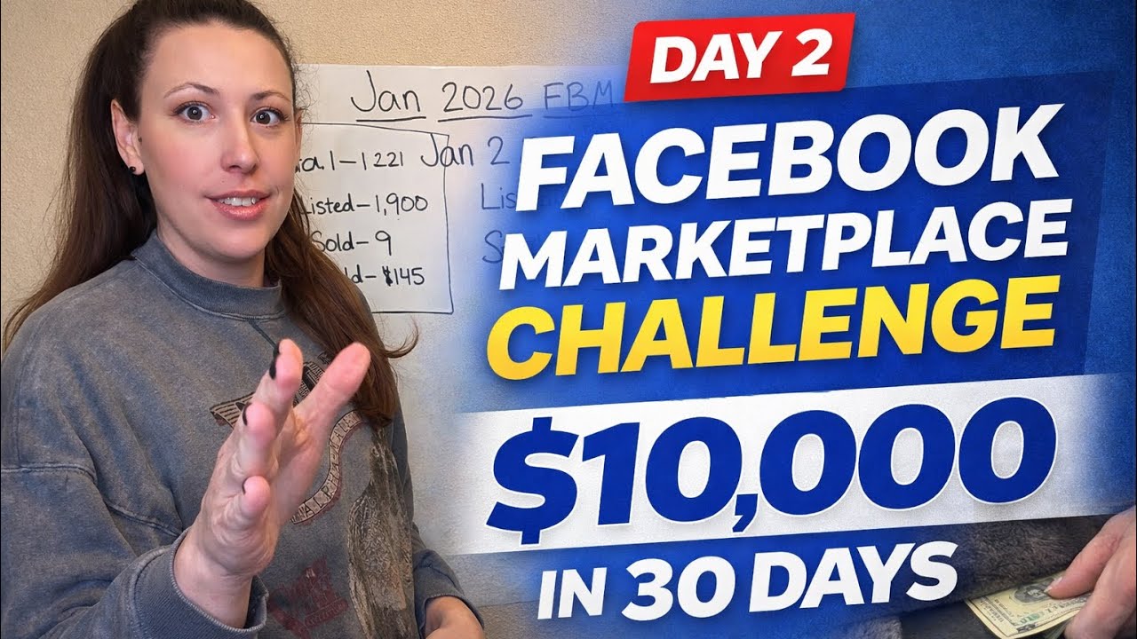 You Can Make Thousands on Facebook Marketplace | Free Inventory Only (Day 2)