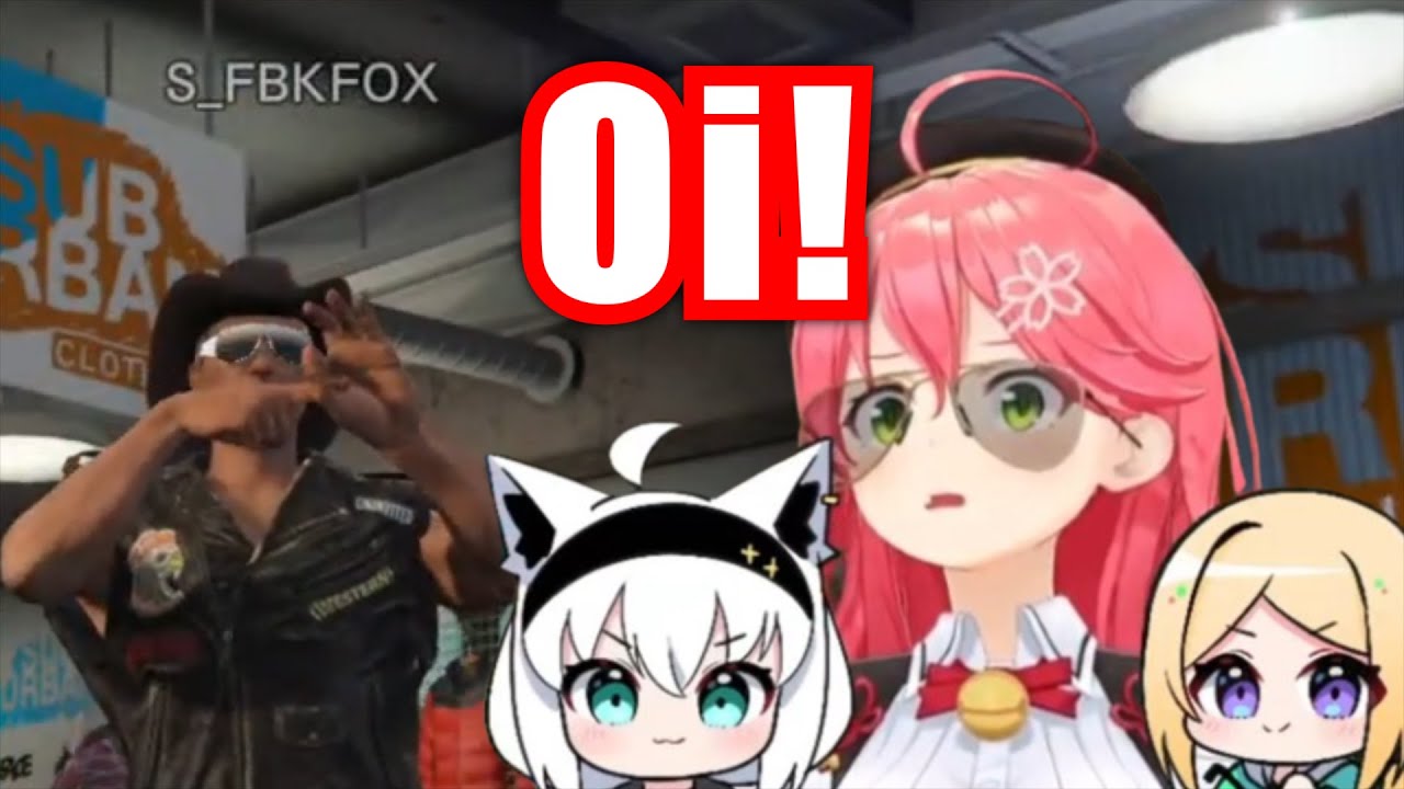 Fubuki: 👉👌, Miko: 😲【Hololive】