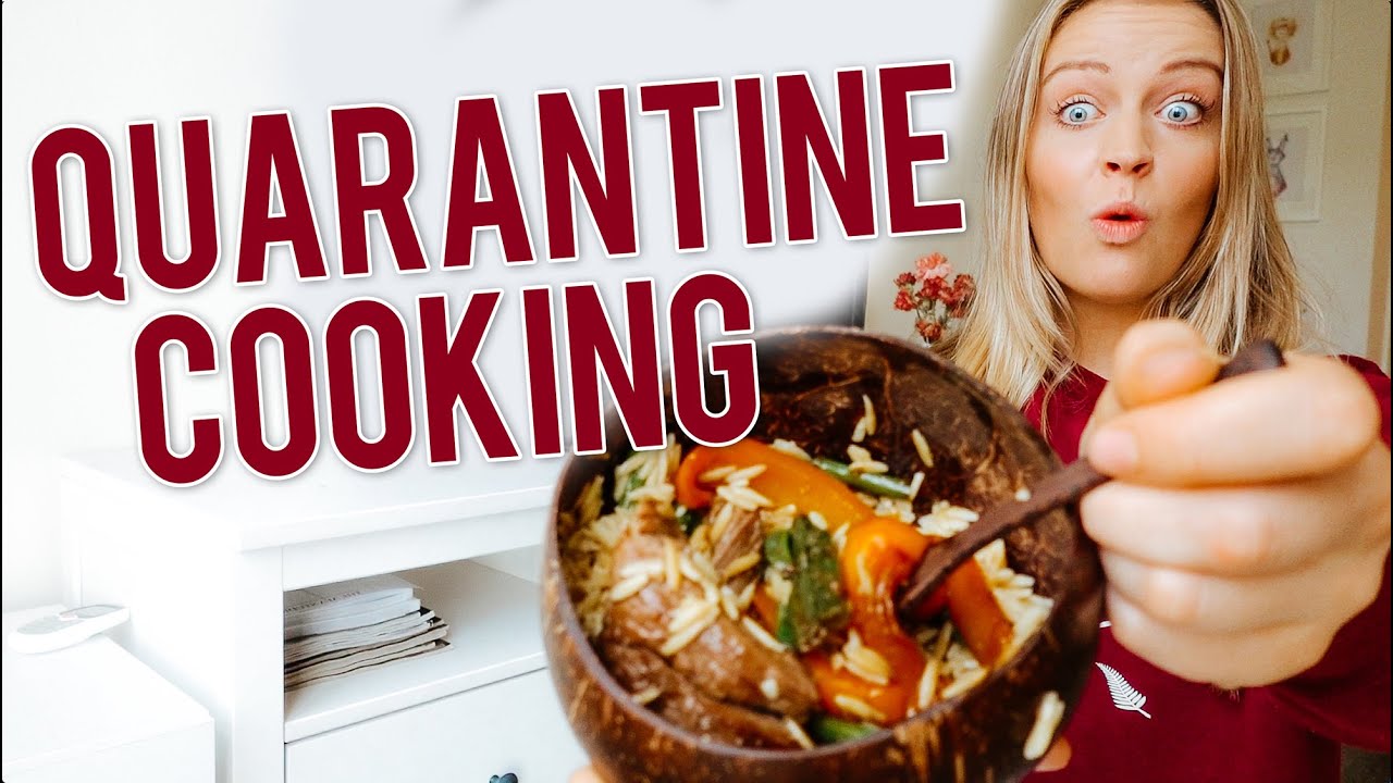 QUARANTINE COOKING // Making the most of what's in your pantry!!