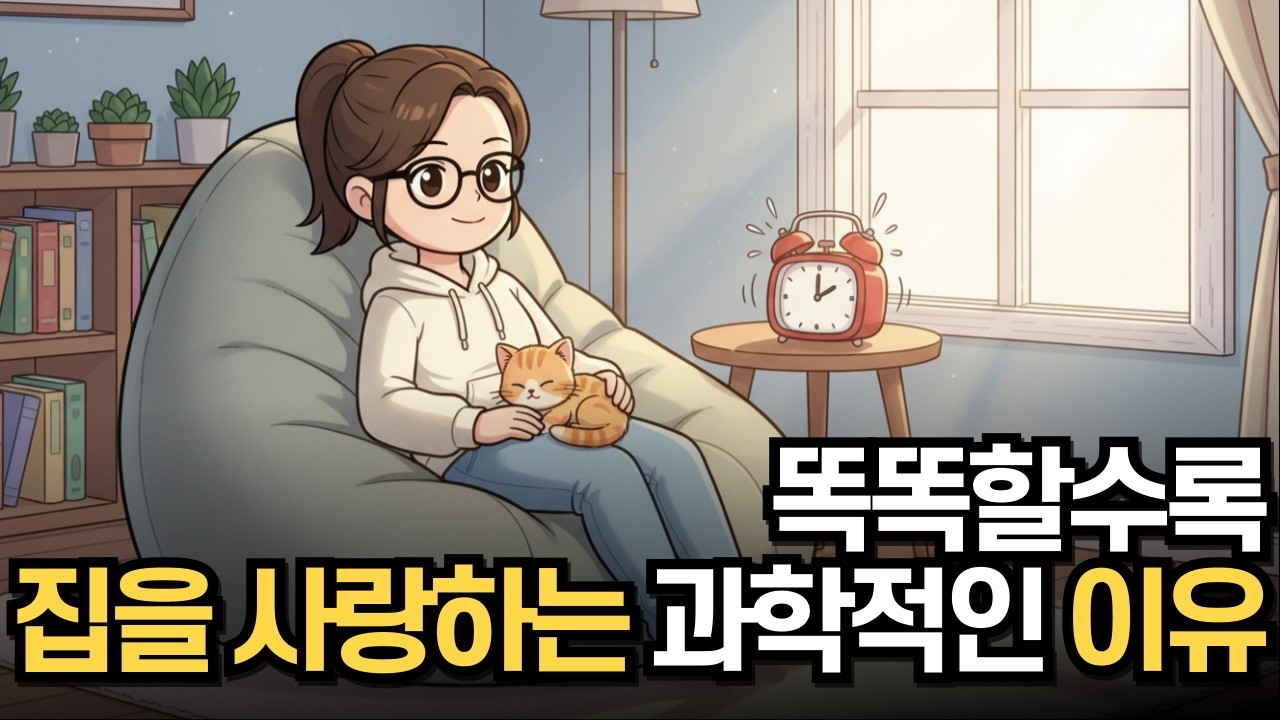 똑똑할수록 집에 있는걸 좋아하는 과학적 이유