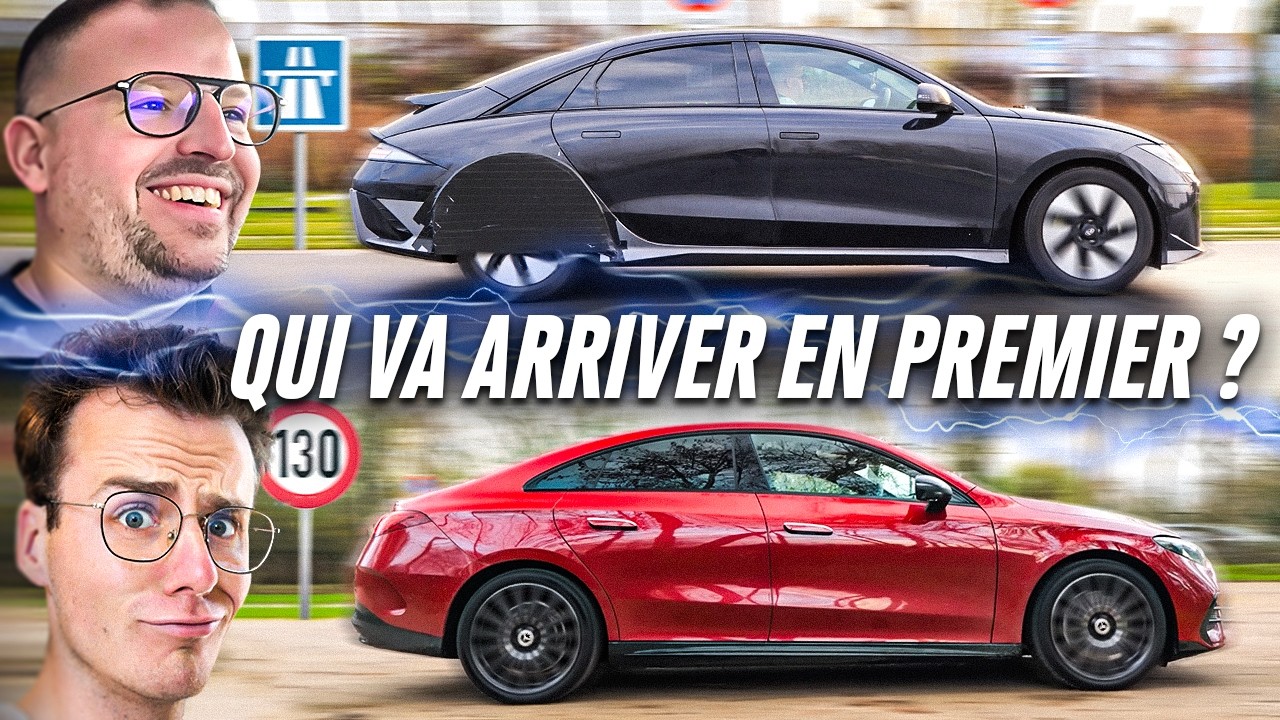 La nouvelle reine de l'autonomie ? Mercedes CLA VS IONIQ 6 !