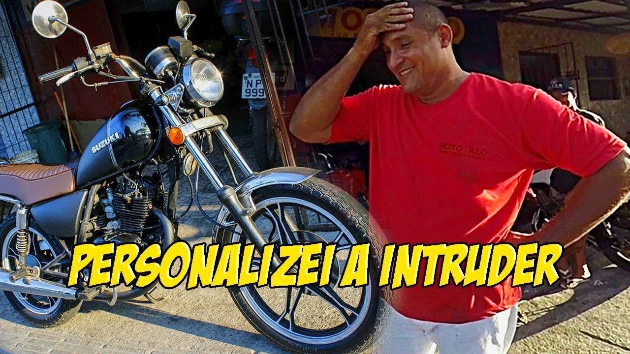 PERSONALIZAÇÃO DE INTRUDER 125, SERA QUE O DONO GOSTOU?
