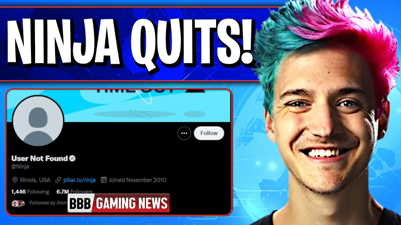 Ninja quits streaming! - BBB Gaming News