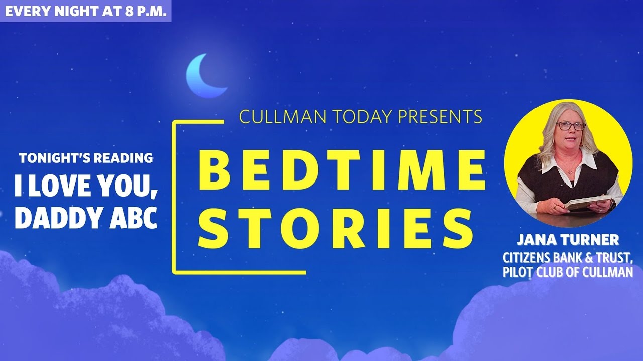 Bedtime Stories – Jana Turner reads I Love You, Daddy ABC