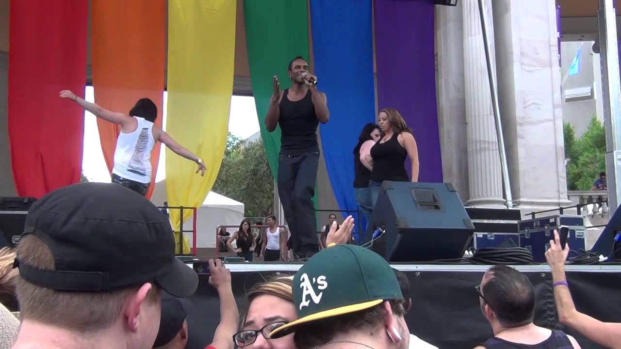 Denver Dance with Fab Morvan from Milli Vanilli, Pride 2012, 