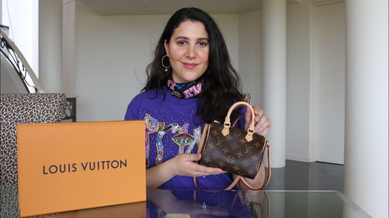 LOUIS VUITTON NANO SPEEDY REVIEW: WHAT IT FITS & IS IT WORTH IT??