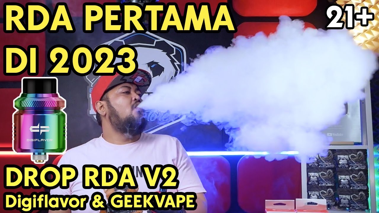 RDA PERTAMA DI 2023 | DROP RDA V2 by Digiflavor & Geekvape