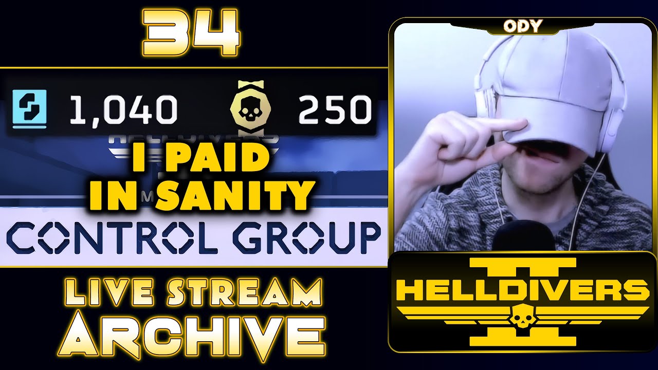 HELLDIVERS 2 | STREAM ARCHIVE DAY 34